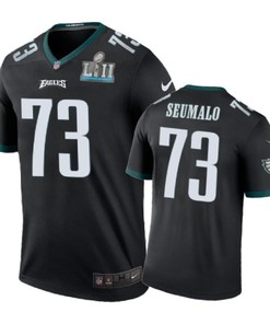 Philadelphia Eagles #73 Isaac Seumalo Nike Color Rush Black Jersey