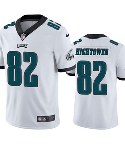 Philadelphia Eagles 82 John Hightower White Jersey