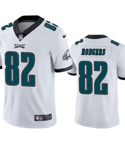 Philadelphia Eagles #82 Richard Rodgers White Vapor Untouchable Limited Jersey - Mens