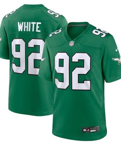 Philadelphia Eagles #92 Reggie White Alternate Game Jersey - Kelly Green