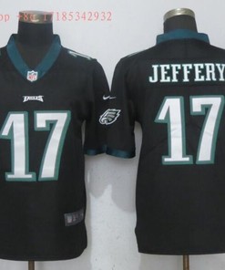 Philadelphia Eagles Alshon Jeffery #17 2020 Nfl Black Jersey Jersey