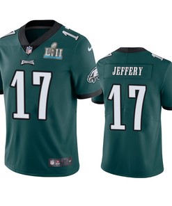 Philadelphia Eagles Alshon Jeffery Green Nike Color Rush Limited Jersey