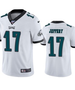 Philadelphia Eagles Alshon Jeffery White 100th Season Vapor Limited Jersey