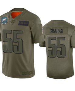 Philadelphia Eagles Brandon Graham Camo 2019 Salute To Service Limited Jersey