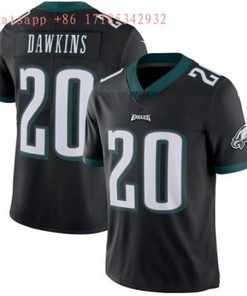 Philadelphia Eagles Brian Dawkins #20 2020 Nfl Black Jersey Jersey