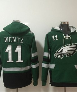 Philadelphia Eagles Carson Wentz #11 Nfl 2020 Dark Green Jersey