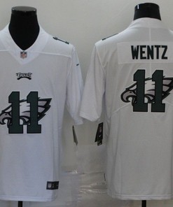 Philadelphia Eagles Carson Wentz #11 Nfl 2020 White Jersey
