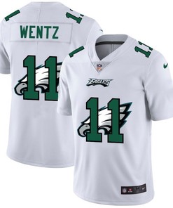 Philadelphia Eagles Carson Wentz #11 Nfl 2020 White Jersey