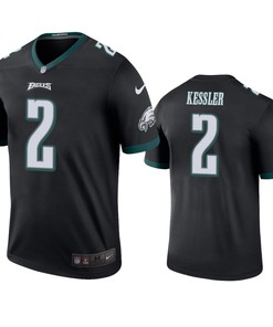 Philadelphia Eagles Cody Kessler Black Color Rush Legend Jersey
