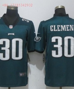 Philadelphia Eagles Corey Clement #30 2020 Nfl Blue Jersey Jersey