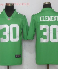 Philadelphia Eagles Corey Clement #30 2020 Nfl Green Jersey Jersey
