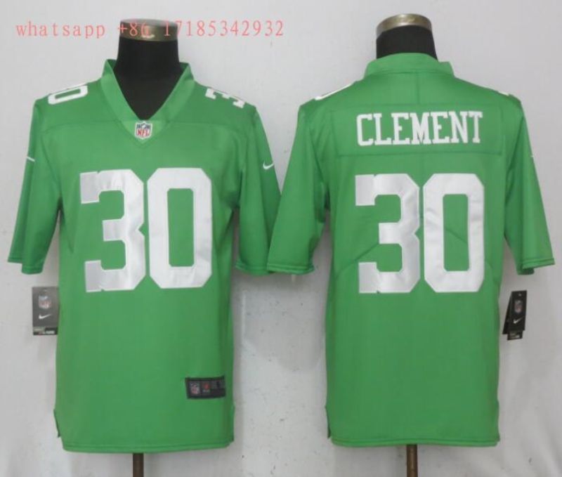 Philadelphia Eagles Corey Clement #30 2020 Nfl Green Jersey Jersey