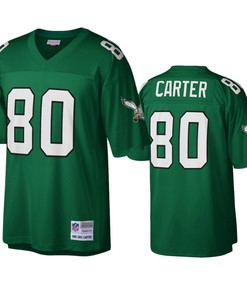 Philadelphia Eagles Cris Carter Kelly Green Legacy Replica Jersey