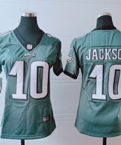Philadelphia Eagles Desean Jackson #10 Nfl 2020 Dark Green Womens Jersey