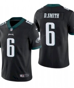 Philadelphia Eagles Devonta Smith #6 2021 Draft Nfl Black Jersey For Fans