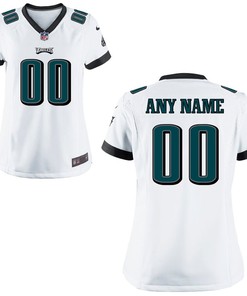 Philadelphia Eagles Fanatics Branded Womens Replica Game Jersey - White