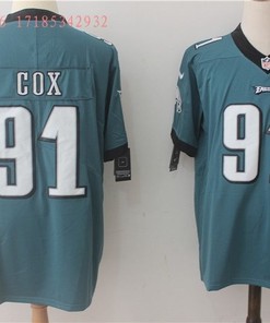 Philadelphia Eagles Fletcher Cox #91 2020 Nfl Blue Jersey Jersey