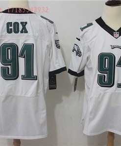 Philadelphia Eagles Fletcher Cox #91 2020 Nfl White Jersey Jersey