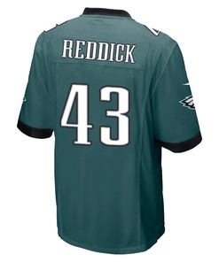 Philadelphia Eagles Haason Reddick 43 Game Jersey - Midnight Green Jersey