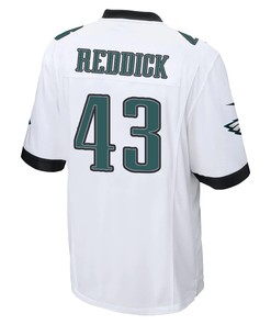 Philadelphia Eagles Haason Reddick 43 Game Jersey - White Jersey
