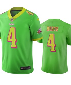 Philadelphia Eagles Jalen Hurts Green City Edition Vapor Limited Jersey