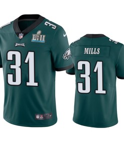 Philadelphia Eagles Jalen Mills Green Nike Color Rush Limited Jersey