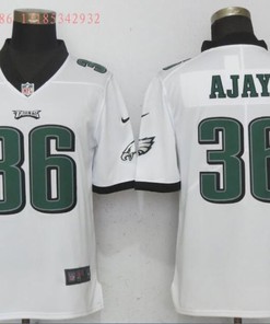 Philadelphia Eagles Jay Ajayi #36 2020 Nfl White Jersey Jersey