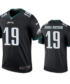 Philadelphia Eagles Jj Arcega-whiteside Black Color Rush Legend Jersey