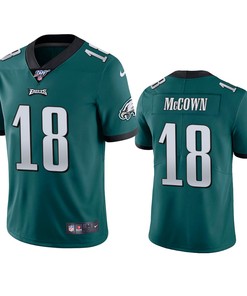 Philadelphia Eagles Josh Mccown Midnight Green 100th Season Vapor Limited Jersey