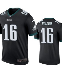 Philadelphia Eagles Mack Hollins Black Color Rush Legend Jersey