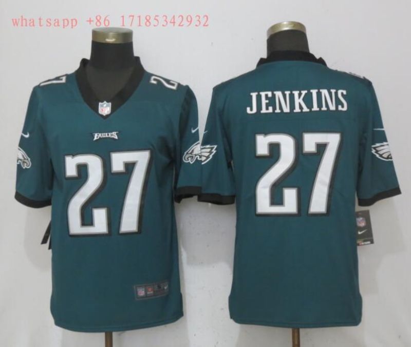 Philadelphia Eagles Malcolm Jenkins #27 2020 Nfl Blue Jersey Jersey