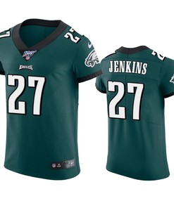 Philadelphia Eagles Malcolm Jenkins Midnight Green 100th Season Vapor Elite Jersey