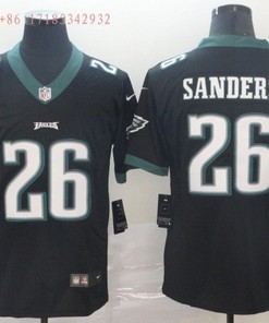 Philadelphia Eagles Miles Sanders #26 2020 Nfl Black Jersey Jersey
