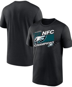 Philadelphia Eagles NFC Champions Iconic Black Men T-Shirt
