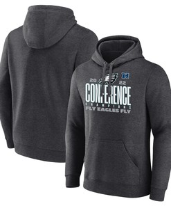 Philadelphia Eagles NFC Conference Champions Fly Eagles Fly Black Pullover Hoodie