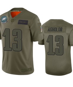 Philadelphia Eagles Nelson Agholor Camo 2019 Salute To Service Limited Jersey
