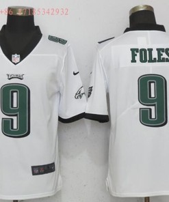 Philadelphia Eagles Nick Foles #9 2020 Nfl White Jersey Jersey