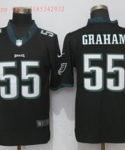 Philadelphia Eagles On Graham #55 2020 Nfl Black Jersey Jersey