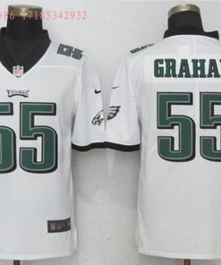 Philadelphia Eagles On Graham #55 2020 Nfl White Jersey Jersey