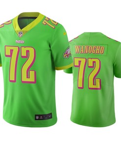 Philadelphia Eagles Prince Tega Wanogho Green City Edition Vapor Limited Jersey