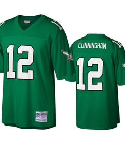 Philadelphia Eagles Randall Cunningham Kelly Green Legacy Replica Jersey