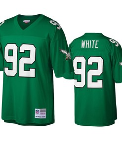 Philadelphia Eagles Reggie White Kelly Green Legacy Replica Jersey