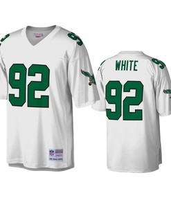 Philadelphia Eagles Reggie White White Legacy Replica Jersey