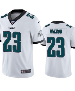 Philadelphia Eagles Rodney Mcleod White 100th Season Vapor Limited Jersey