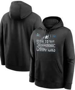 Philadelphia Eagles Super Bowl Champions Pullover Hoodie - Black