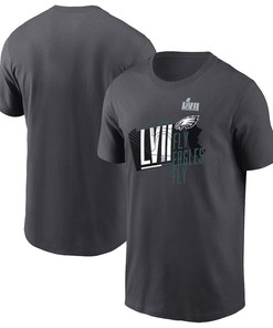 Philadelphia Eagles Super Bowl LVII Local Phrase T-Shirt - Anthracite