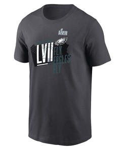 Philadelphia Eagles Super Bowl LVII Local Phrase T-Shirt - Anthracite