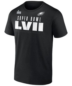Philadelphia Eagles Super Bowl LVII Varsity Roster T-Shirt - Black