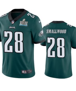 Philadelphia Eagles Wendell Smallwood Green Nike Color Rush Limited Jersey
