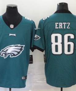 Philadelphia Eagles Zach Ertz #86 Nfl 2020 Teal Blue Jersey